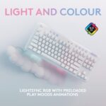 Teclado Mecánico Inalámbrico Gaming Logitech G715 920-010453 LIGHTSYNC RGB LIGHTSPEED Interruptores GX Marrón TKL Reposa
