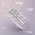 Teclado Mecánico Inalámbrico Gaming Logitech G715 920-010453 LIGHTSYNC RGB LIGHTSPEED Interruptores GX Marrón TKL Reposa