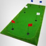 GoSports Putting Green para práctica de putting en interiores y exteriores – Elige 10 pies x 5 pies o 12 pies x 5 pies
