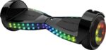 Razor Sonic Glow Hovertrax - Altavoz Bluetooth, luces LED sincronizadas con ritmo, hasta 8 MPH, scooter de autoequilibri