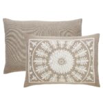 Juego de colcha Superior Kymbal BEDSPREAD KYM-KG-TP mezcla de algodón jacquard medallón 3 piezas King