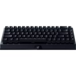 Teclado mecánico inalámbrico Razer BlackWidow V3 Mini HyperSpeed RZ03-03892000-R3M1 65% interruptores verdes táctiles te
