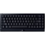 Teclado mecánico inalámbrico Razer BlackWidow V3 Mini HyperSpeed RZ03-03892000-R3M1 65% interruptores verdes táctiles te