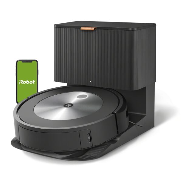 Robot Aspirador iRobot Roomba j7+ Modelo j755020 – Navegación PrecisionVision, Evita Obstáculos y Desechos de Mascotas,