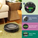 Robot Aspirador iRobot Roomba j7+ Modelo j755020 – Navegación PrecisionVision, Evita Obstáculos y Desechos de Mascotas,