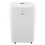 Aire acondicionado portátil LG LP0721WSR 7000 BTU 115V enfría 28 m2 operación silenciosa control remoto LCD