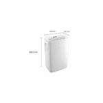 Aire acondicionado portátil LG LP0721WSR 7000 BTU 115V enfría 28 m2 operación silenciosa control remoto LCD