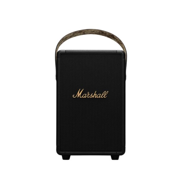 Marshall Tufton - Altavoz Bluetooth portátil, negro y latón