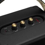 Marshall Tufton - Altavoz Bluetooth portátil, negro y latón