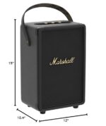 Marshall Tufton - Altavoz Bluetooth portátil, negro y latón