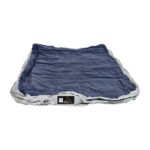 Colchón de aire Kellos Flash Furniture WG-AM101-18-Q-GG 18 pulgadas bomba eléctrica interna certificada ETL con funda de