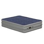 Colchón de aire Kellos Flash Furniture WG-AM101-18-Q-GG 18 pulgadas bomba eléctrica interna certificada ETL con funda de