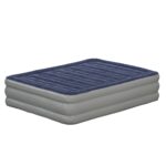 Colchón de aire Kellos Flash Furniture WG-AM101-18-Q-GG 18 pulgadas bomba eléctrica interna certificada ETL con funda de