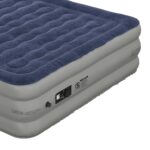Colchón de aire Kellos Flash Furniture WG-AM101-18-Q-GG 18 pulgadas bomba eléctrica interna certificada ETL con funda de