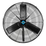 Ventilador de Pared Oscilante Industrial Tornado HI-FAN-30MOWF-WR-1P – 30 Pulgadas IPX4 para Exteriores, Motor TEAO 2 Ve