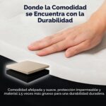 Colchón de aire Queen King Koil KK16C2BK29316 con bomba de aire integrada elevado parte superior acolchada