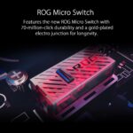 Ratón Inalámbrico para Juegos ASUS ROG Gladius III P706 Trimodo 2.4GHz Bluetooth USB Sensor 19000 DPI Hot-Swap Push-Fit