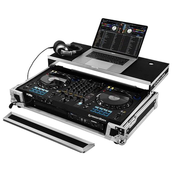 Pioneer DDJ-FLX6 ATA 1U Flight - Funda con plataforma para portátil Glide