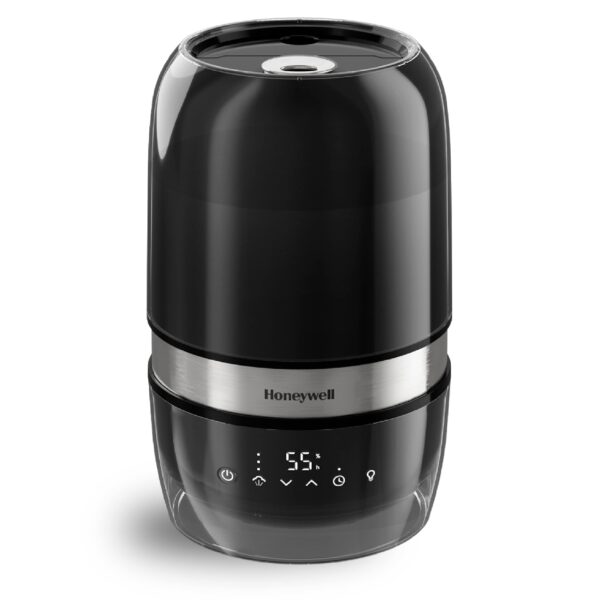 Humidificador Ultrasónico Niebla Fría Honeywell Reflection HUL900B 1.4 galones negro controles táctiles temporizador 12