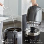 Humidificador Ultrasónico Niebla Fría Honeywell Reflection HUL900B 1.4 galones negro controles táctiles temporizador 12
