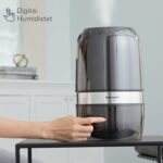 Humidificador Ultrasónico Niebla Fría Honeywell Reflection HUL900B 1.4 galones negro controles táctiles temporizador 12