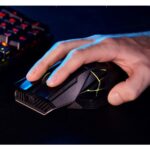 Raton inalambrico para juegos ASUS ROG Spatha X P707 MMO MOBA 12 botones 19000 DPI modo dual 2.4GHz cable USB-C 168g bat