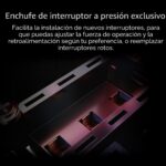 Raton inalambrico para juegos ASUS ROG Spatha X P707 MMO MOBA 12 botones 19000 DPI modo dual 2.4GHz cable USB-C 168g bat