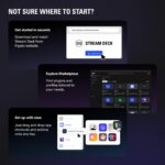 Controlador de Estudio Elgato Stream Deck MK.2 10GBA9901 15 teclas LCD macro programables compatible con OBS Twitch YouT
