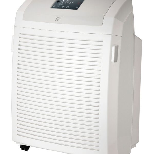 Filtro de aire SPT AC-2102A HEPA carbon COV y TiO2 captura humo polvo polen PM2.5 virus bacterias y gases