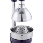 Tribest Pro MJP-105 XL Máquina exprimidora manual profesional de prensa en frío para granadas y cítricos (morado) MJP-10