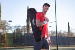 Carrito transportador de pelotas GAMMA BEZP para tenis pickleball y pádel capacidad 150 a 250 pelotas plegable portátil