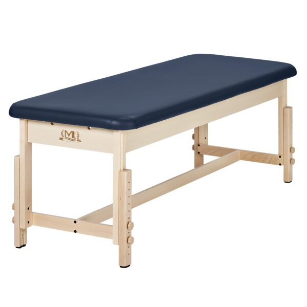 Mt Massage Tables Harvey Treatment - Mesa de masaje estacionaria, color azul rey