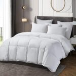Relleno de edredón King Beautyrest Blue Ridge Home Fashions BT-DC-53 plumón europeo algodón satinado 300 hilos relleno 6