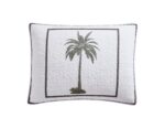 Edredon Tommy Bahama Revman USHSGR1194194 Queen Algodon Reversible Ligero Todas las Estaciones Verde Blanco