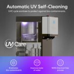 Dispensador de agua enfriador sin garrafón Brio Serie 500 CLPOU520UVRO4 purificador ósmosis inversa UV