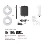 weBoost Home Studio Omni - Amplificador de señal de teléfono celular | Aumenta 4G LTE y 5G para todas las redes de EE. U