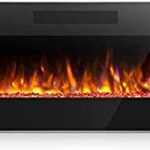 Chimenea Eléctrica 68 Pulgadas Antarctic Star 868C3 750/1500W Llama LED Multicolor Empotrada