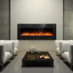 Chimenea Eléctrica 68 Pulgadas Antarctic Star 868C3 750/1500W Llama LED Multicolor Empotrada