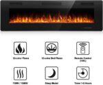 Chimenea Eléctrica 68 Pulgadas Antarctic Star 868C3 750/1500W Llama LED Multicolor Empotrada