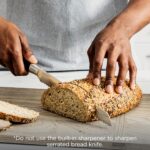 Juego de Cuchillos de Cocina con Bloque Ninja K32017 Foodi NeverDull 17 Piezas con Afilador Integrado Acero Inoxidable A