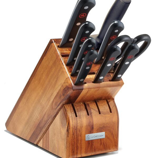 WÜSTHOF Juego de cuchillos gourmet de 10 piezas