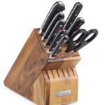 WÜSTHOF Juego clásico de bloques de cuchillos de 9 piezas