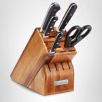 WÜSTHOF Juego clásico de bloques de cuchillos de 9 piezas