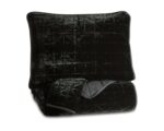 Juego de edredon Dairick Ashley Furniture Industries Q903003K 3 piezas King con 2 fundas de almohada color negro Signatu