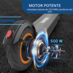 Hiboy S2/S2 Max Electric Scooter, 500W Motor, 10" Tires, 40.4 Miles Range E Scooter, 19 Mph Folding Commuter Electric Sc