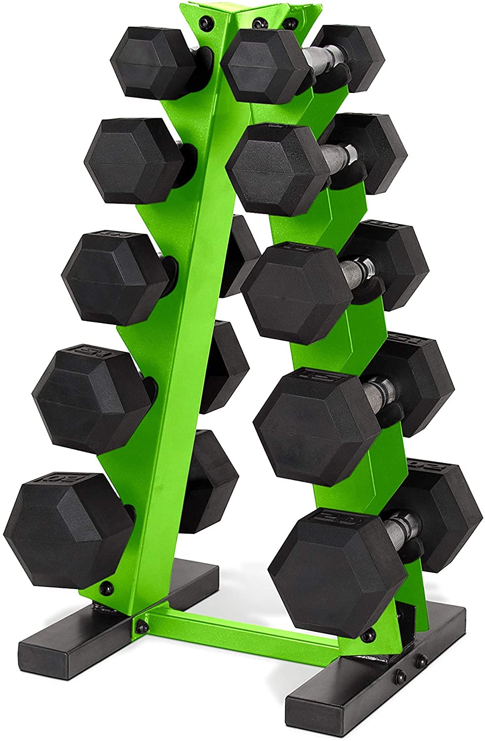 Version 1.0.0 CAP Barbell Juego de mancuernas de 150 libras con estante, serie Color