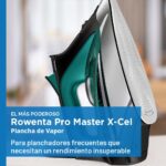 Plancha de Vapor Rowenta Pro Master 01450116 1775W Suela Acero Inoxidable 400 Orificios Microsteam