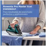 Plancha de Vapor Rowenta Pro Master 01450116 1775W Suela Acero Inoxidable 400 Orificios Microsteam