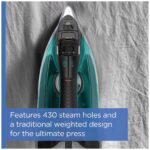 Plancha de Vapor Rowenta Pro Master 01450116 1775W Suela Acero Inoxidable 400 Orificios Microsteam