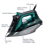 Plancha de Vapor Rowenta Pro Master 01450116 1775W Suela Acero Inoxidable 400 Orificios Microsteam